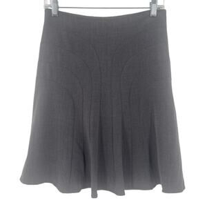 Tracy Evans Dark Gray A-Line Skirt size 3